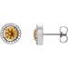 Halo-Style Earrings