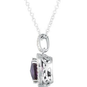 Halo-Style Necklace or Pendant