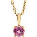Youth Birthstone Necklace or Pendant