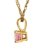 Youth Birthstone Necklace or Pendant