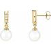 Accented Pearl Earrings