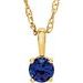 Youth Birthstone Necklace or Pendant