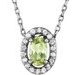 Halo-Style Necklace or Slide Pendant