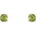 Round 4-Prong Lightweight Stud Earrings