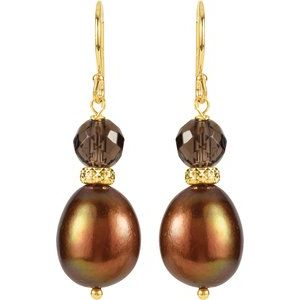 Accented Pearl Earrings