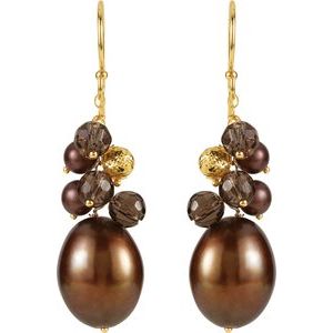 Accented Pearl Earrings