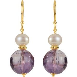 Pearl Accented Earrings
