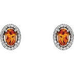 Halo-Style Earrings