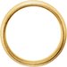 Milgrain Grooved Comfort-Fit Half Round Band