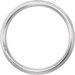 Beveled-Edge Comfort-Fit Flat Band