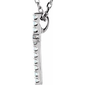 Petite Cross Necklace or Pendant
