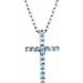 Petite Cross Necklace or Pendant