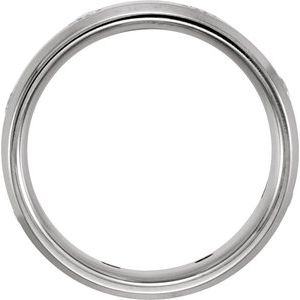 Accented Beveled-Edge Band