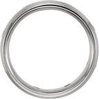 Accented Beveled-Edge Band