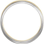 Curved Band with Polished & Satin Finish