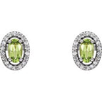 Halo-Style Earrings