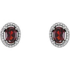 Halo-Style Earrings