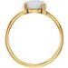 Cabochon Solitaire Ring