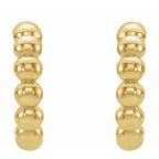 Beaded Hoop Earrings