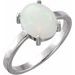 Cabochon Solitaire Ring