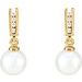 Accented Pearl Earrings