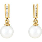 Accented Pearl Earrings