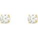 Round 4-Prong Inverness® Piercing Stud Earrings