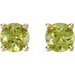 Round 4-Prong Stud Earrings