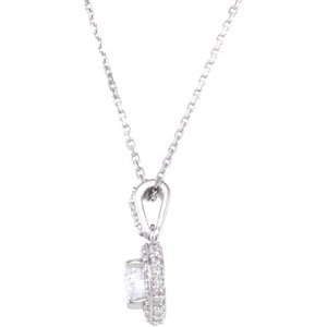 Halo-Style Necklace