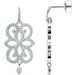 Granulated Scroll Earrings