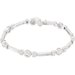 Bezel-Set Line Bracelet