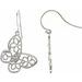 Floral Butterfly Earrings