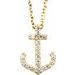 Petite Anchor Necklace or Pendant