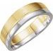 Curved Band with Polished & Satin Finish