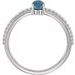 Accented Cabochon Ring