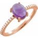 Accented Cabochon Ring