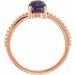 Accented Cabochon Ring