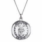 St. Christopher U.S. Air Force Medal Necklace or Pendant