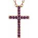 Petite Cross Necklace or Pendant