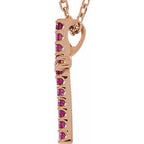 Petite Cross Necklace or Pendant