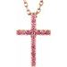 Petite Cross Necklace or Pendant