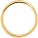 Grooved Comfort-Fit Half Round Band