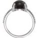 Accented Cabochon Ring
