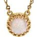 Cabochon Crown Necklace or Center