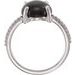 Accented Cabochon Ring