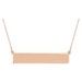 Be Posh® Engravable Bar Necklace