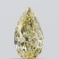 0.31 ct Pear Fancy Lab-Grown Diamond — Yellow / VS2 (IGI)