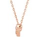 Beaded Bezel-Set Necklace