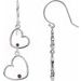 Double Heart Earrings