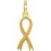 Posh Mommy® Breast Cancer Awareness Ribbon Charm/Pendant